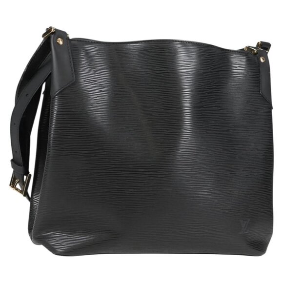 LOUIS VUITTON Epi Mandala MM Shoulder Bag Black M58892 LV Auth 137037 - Picture 1 of 16